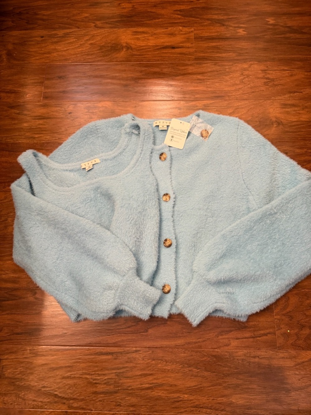 NWT Hyfve Tank and Cardigan Set Size M